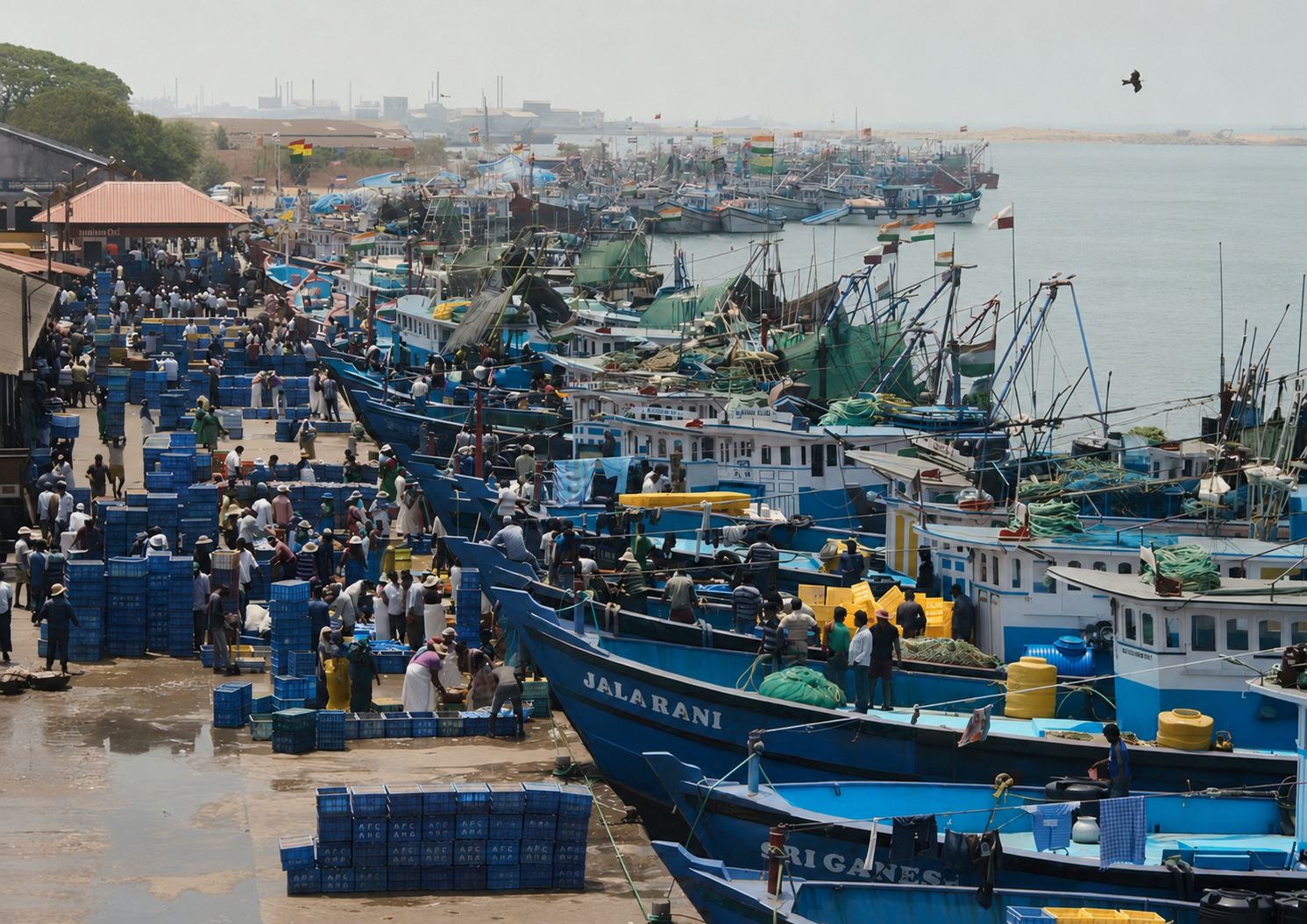 Mangalore fishing harbour